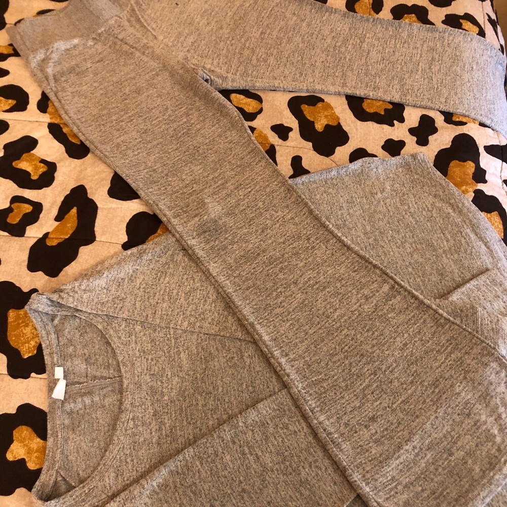 Gap flare pants set and top